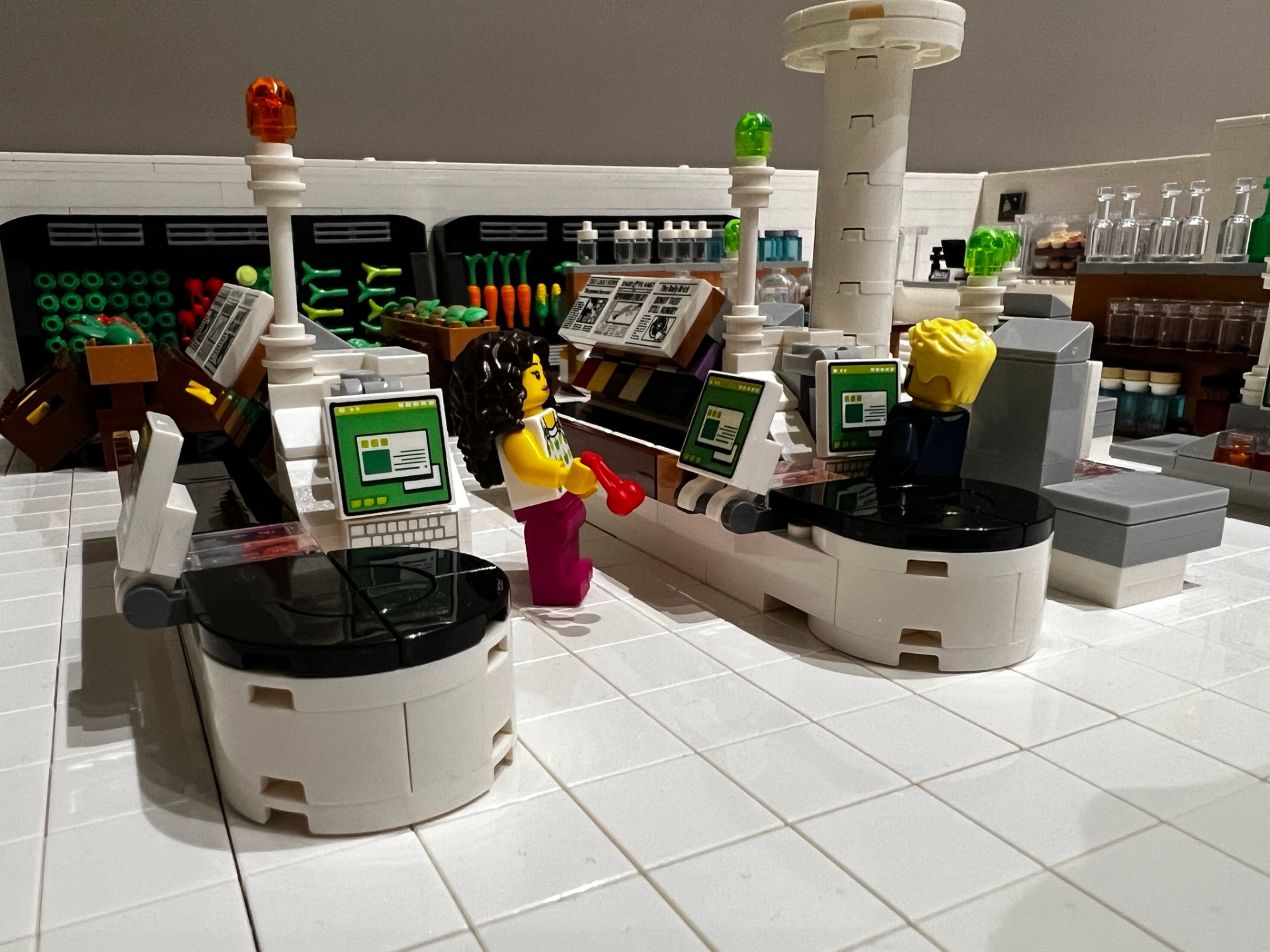 Lego Healthcare Car Outside Facility