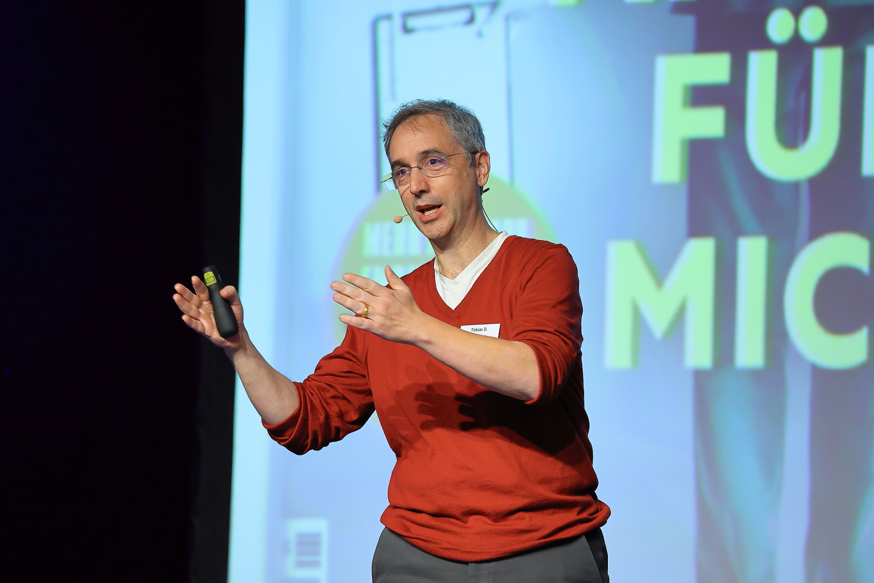 Prof. Gantner als Keynote Speaker vor mehr als 500 Personen