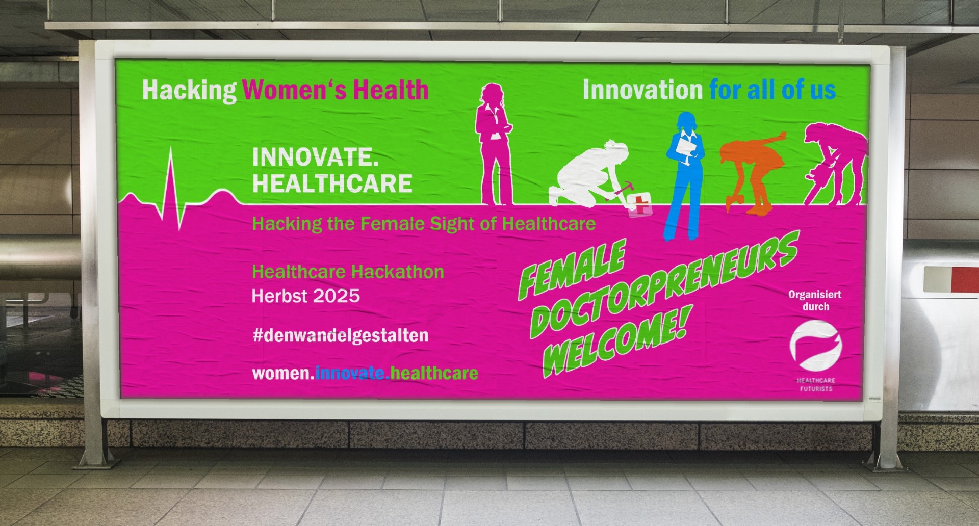 Female Health Hackathon Poster
