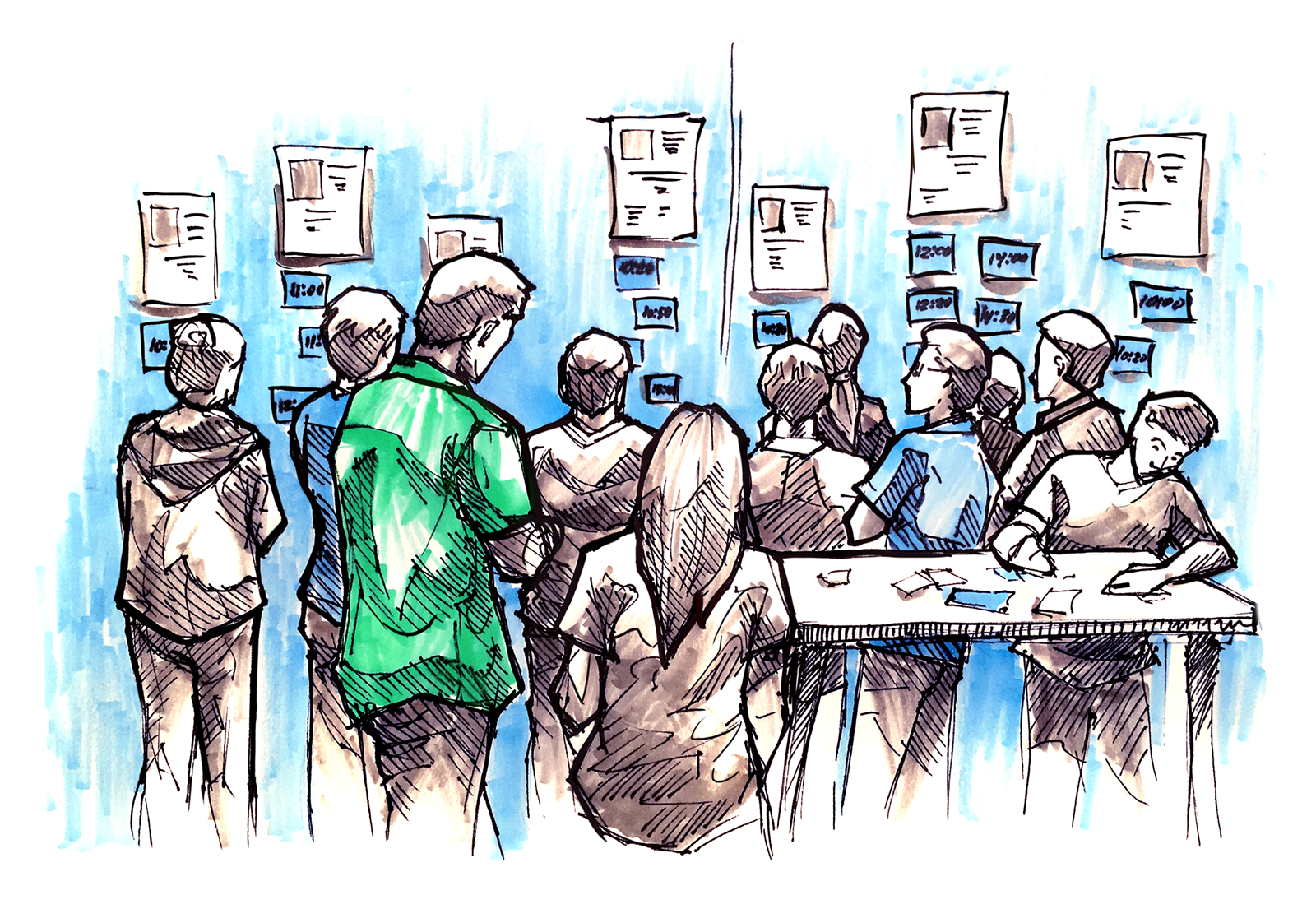 Healthcare Innovation Team Discussion